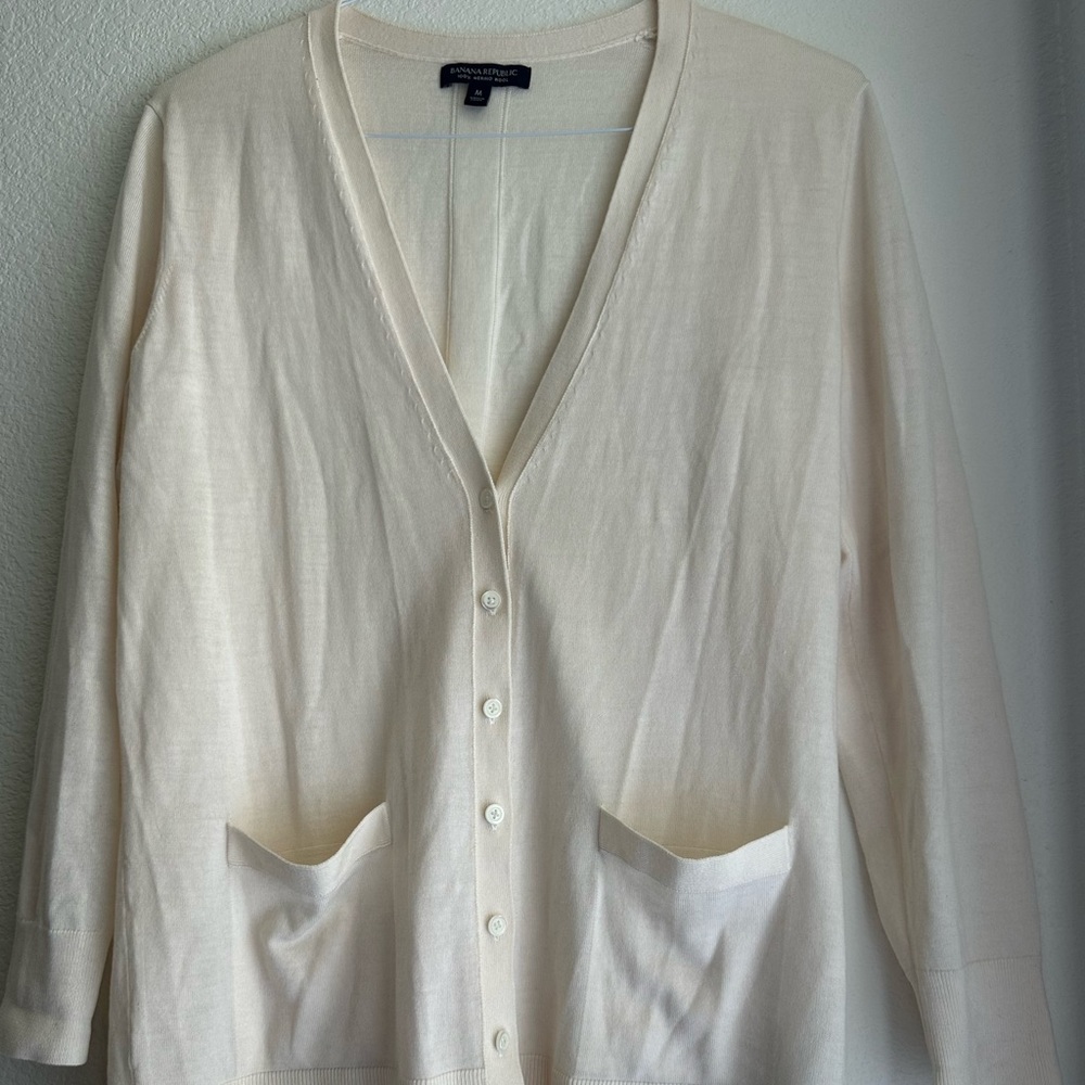 Banana Republic cardigan wool
